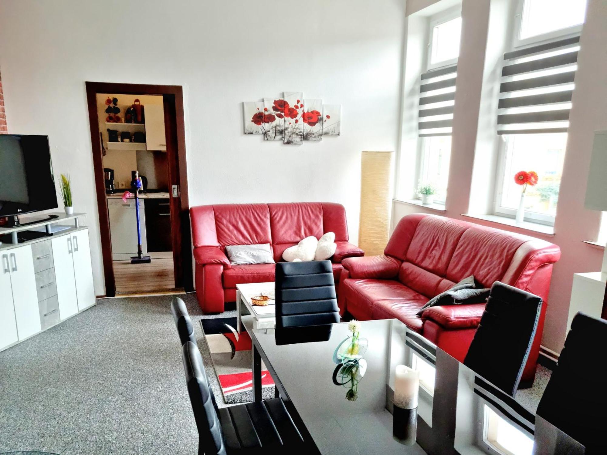Ferienwohnung "Blick Mylau" - Naehe Freizeitpark Plohn & Weltgroesster Ziegelsteinbruecke Reichenbach im Vogtland Exterior foto