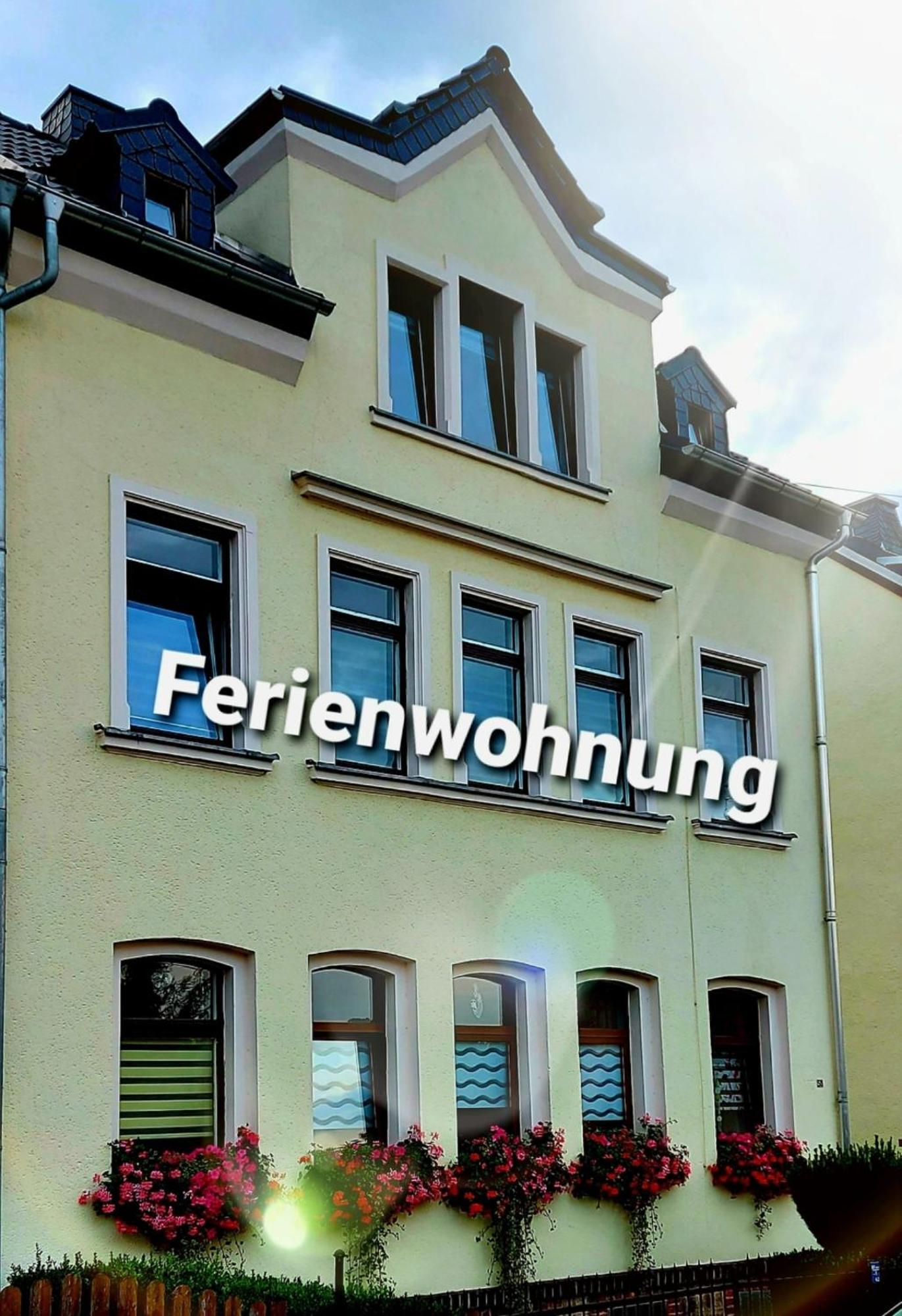 Ferienwohnung "Blick Mylau" - Naehe Freizeitpark Plohn & Weltgroesster Ziegelsteinbruecke Reichenbach im Vogtland Exterior foto
